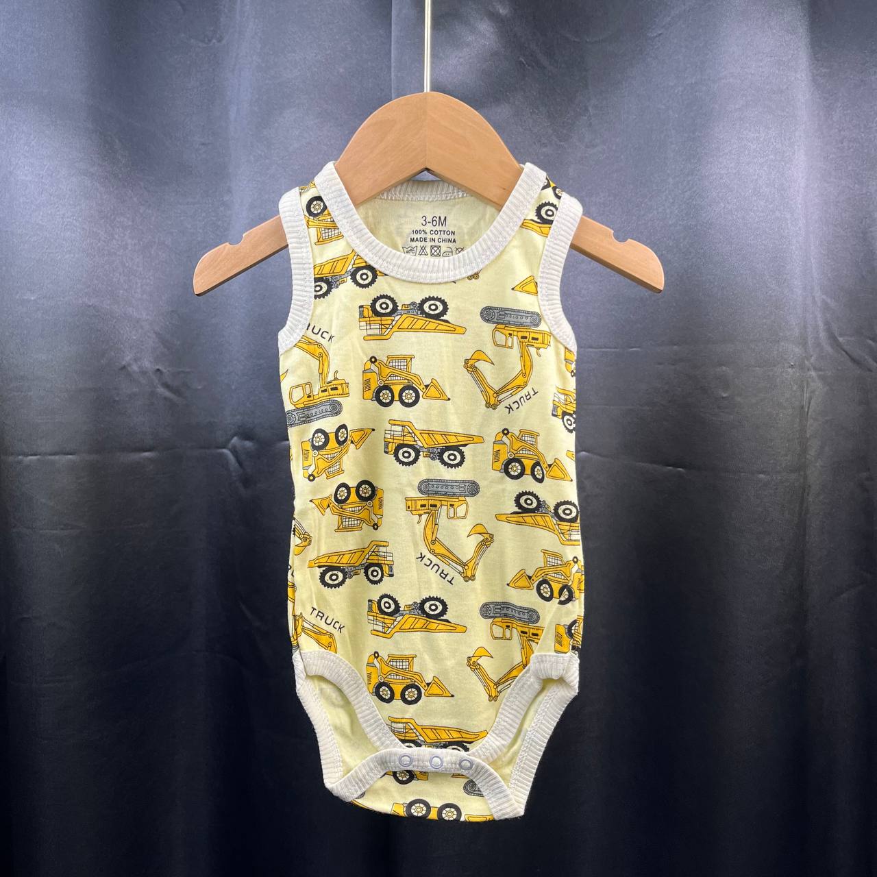 Hagia Singlet Romper - 1 Helai | Saiz 6-9 Bulan | Boy & Girl - Image 18