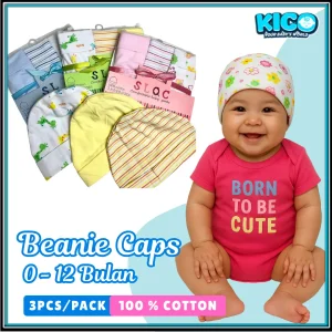 Beanie Caps - 3 Pcs
