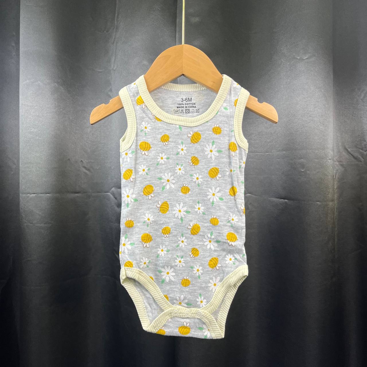 Hagia Singlet Romper - 1 Helai | Saiz 6-9 Bulan | Boy & Girl - Image 30