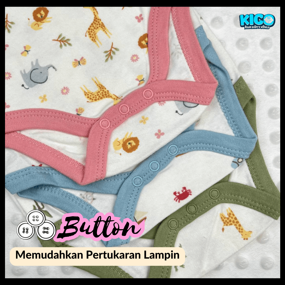 Diro Rompers Short Sleeve - 1 Hanger (3 PCS) - Image 2