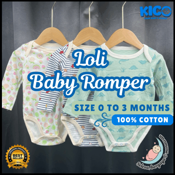 LOLI ROMPER 0-3MONTHS