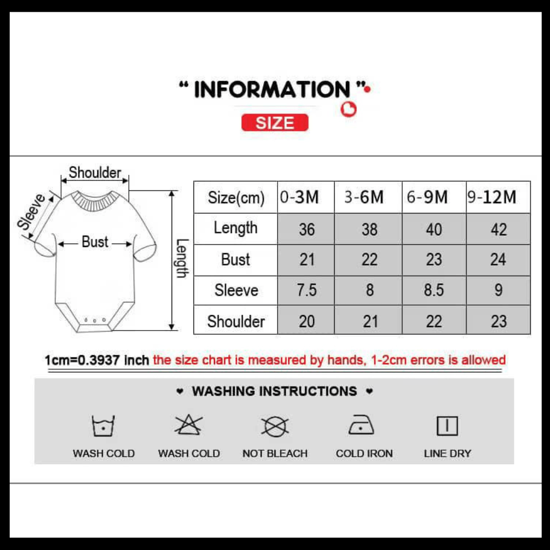 Hagia Singlet Romper - 1 Helai | Saiz 3-6 Bulan | Boy & Girl - Image 10