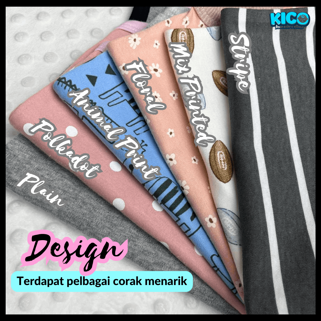 Hagia Singlet Romper - 1 Helai | Saiz 3-6 Bulan | Boy & Girl - Image 7