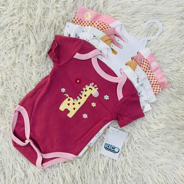 LOLA ROMPER - 5 HELAI | SAIZ 0-3 BULAN | BOY & GIRL - Image 24