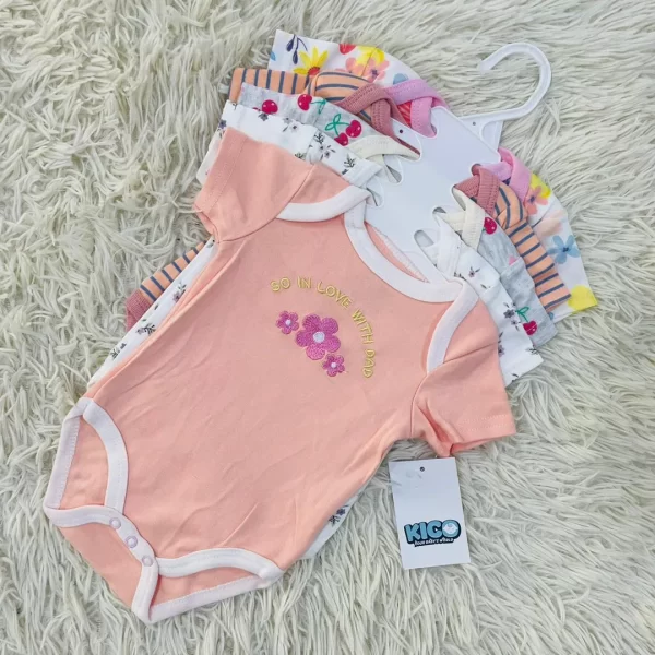LOLA ROMPER - 5 HELAI | SAIZ 0-3 BULAN | BOY & GIRL - Image 25