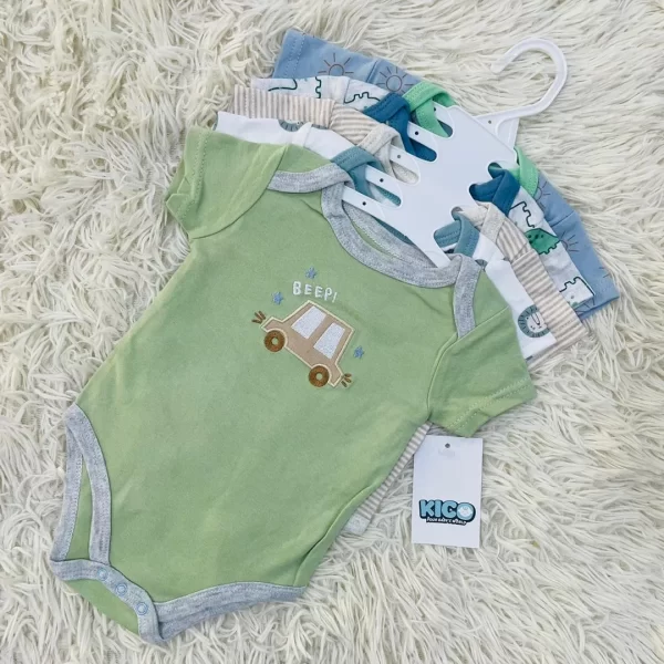 LOLA ROMPER - 5 HELAI | SAIZ 0-3 BULAN | BOY & GIRL - Image 12
