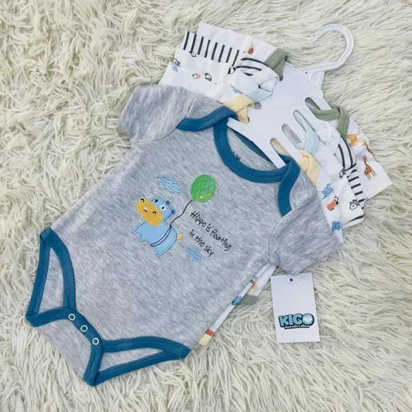 LOLA ROMPER - 5 HELAI | SAIZ 0-3 BULAN | BOY & GIRL - Image 13