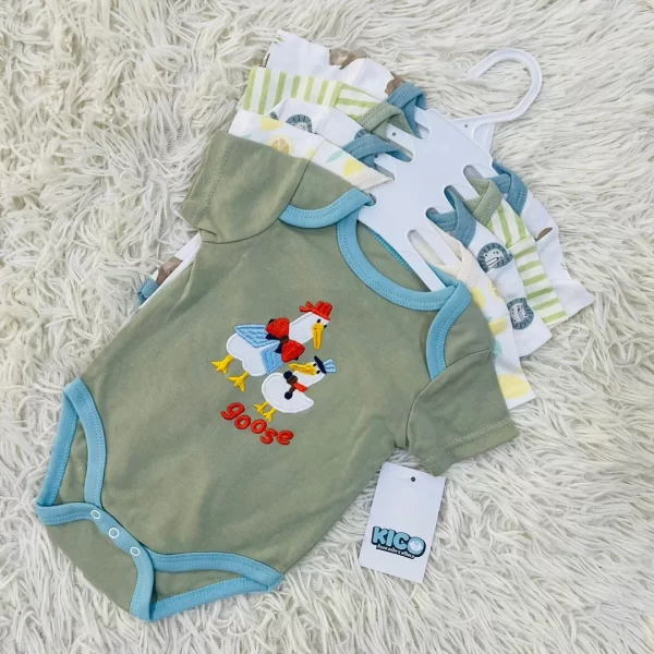 LOLA ROMPER - 5 HELAI | SAIZ 0-3 BULAN | BOY & GIRL - Image 14
