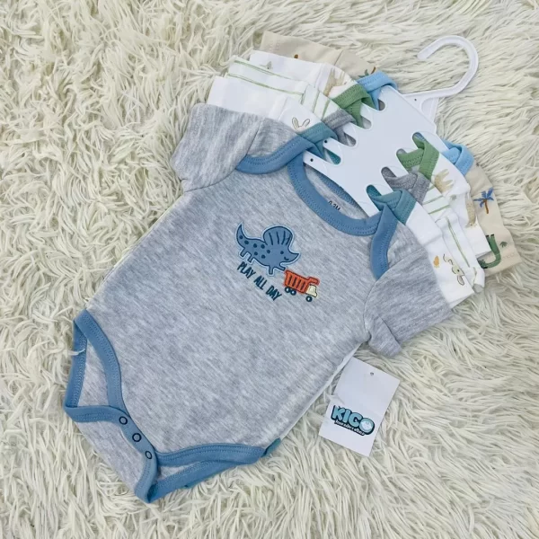 LOLA ROMPER - 5 HELAI | SAIZ 0-3 BULAN | BOY & GIRL - Image 15