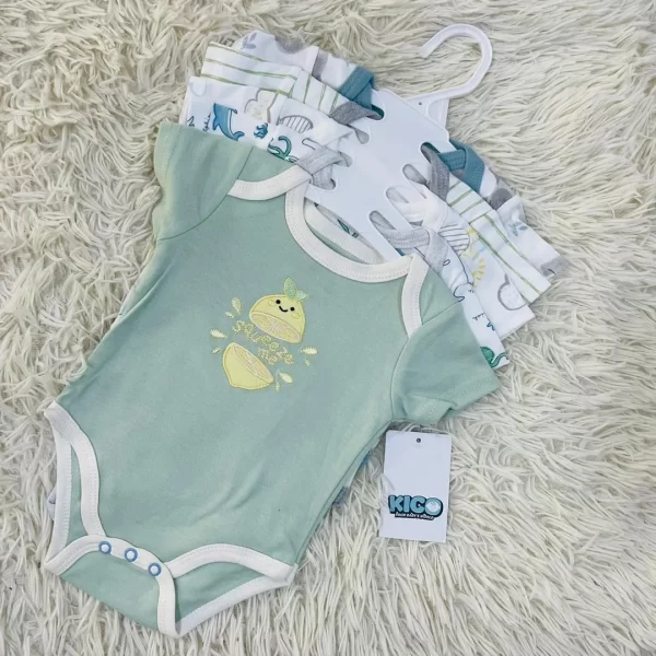 LOLA ROMPER - 5 HELAI | SAIZ 0-3 BULAN | BOY & GIRL - Image 16