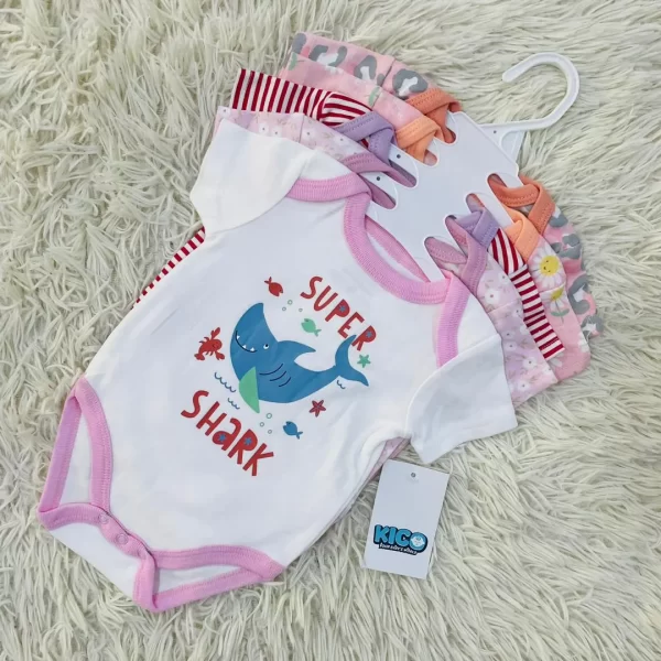 LOLA ROMPER - 5 HELAI | SAIZ 0-3 BULAN | BOY & GIRL - Image 35