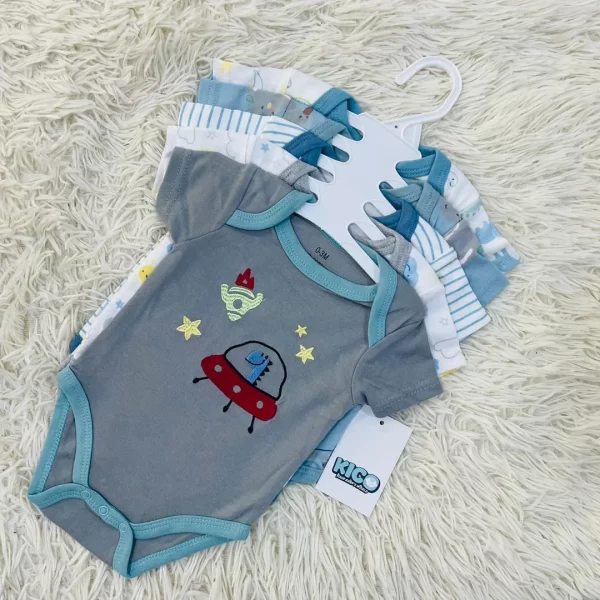 LOLA ROMPER - 5 HELAI | SAIZ 0-3 BULAN | BOY & GIRL - Image 20