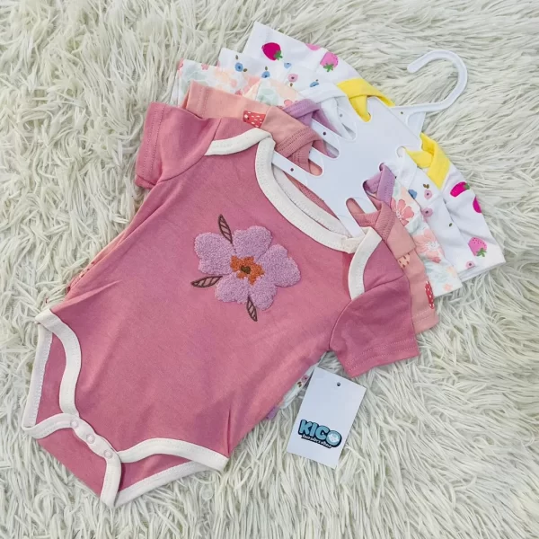 LOLA ROMPER - 5 HELAI | SAIZ 0-3 BULAN | BOY & GIRL - Image 36