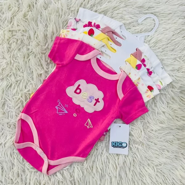 LOLA ROMPER - 5 HELAI | SAIZ 0-3 BULAN | BOY & GIRL - Image 37