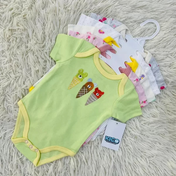 LOLA ROMPER - 5 HELAI | SAIZ 0-3 BULAN | BOY & GIRL - Image 38
