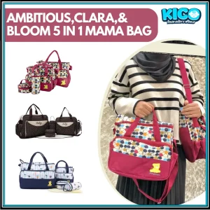 Ambitious, Clara & Bloom 5 In1 Mama Bag