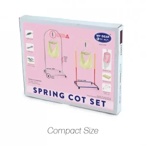 Gery Baby Spring Cot Full Set (Chrome)