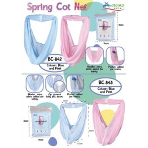 SPRING COT NET (POKET SARUNG WITH HEAD COVER)