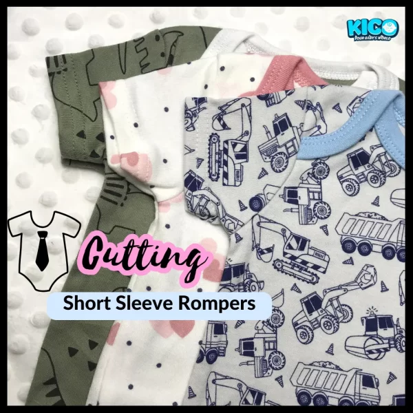 LOLA ROMPER - 5 HELAI | SAIZ 0-3 BULAN | BOY & GIRL - Image 2