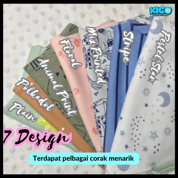LOLA ROMPER - 5 HELAI | SAIZ 0-3 BULAN | BOY & GIRL - Image 7