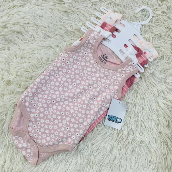 Hagia Singlet Romper - 5 Helai | Saiz 6-9 Bulan | Boy & Girl - Image 31