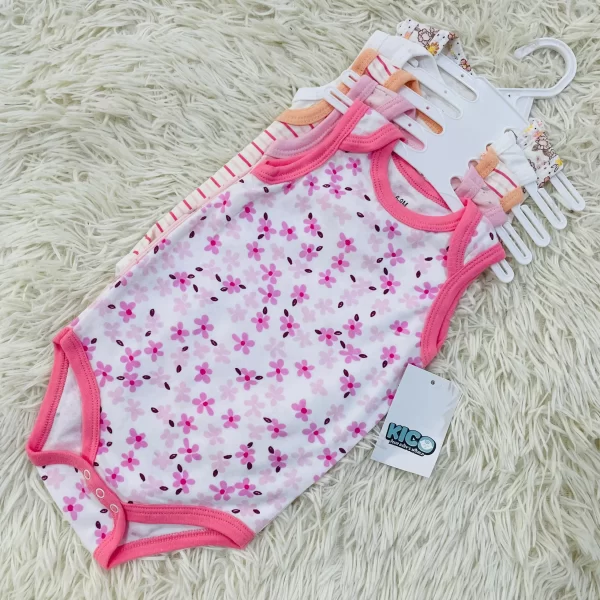 Hagia Singlet Romper - 5 Helai | Saiz 6-9 Bulan | Boy & Girl - Image 35
