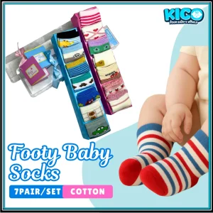 Footy 7 Baby Socks