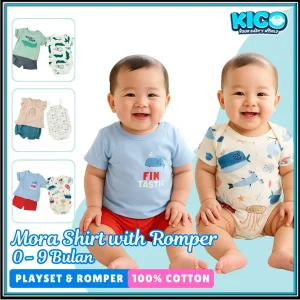 MORA Shirt With Romper Set